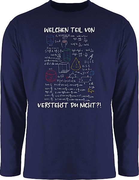 Shirtracer Rundhalsshirt Welchen Teil von Mathe günstig online kaufen