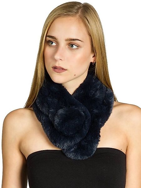 Caspar Modeschal SC478 Damen Kunstpelz Fell Schal Pelzkragen Fellkragen günstig online kaufen