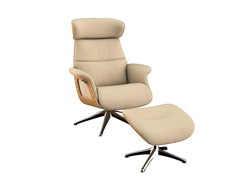 FLEXLUX Relaxsessel "Clement Rücken u. Kopfverstellung, ergonomisch, Aircha günstig online kaufen