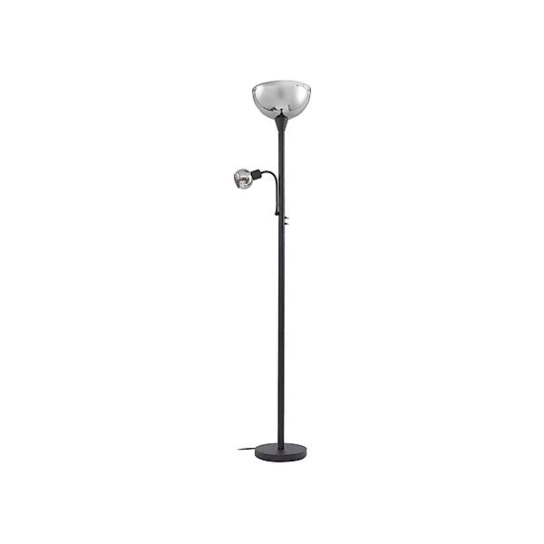 Lindby Stehlampe Nehemia 10030727 Modern in Schwarz aus Metall 2-flammig E2 günstig online kaufen
