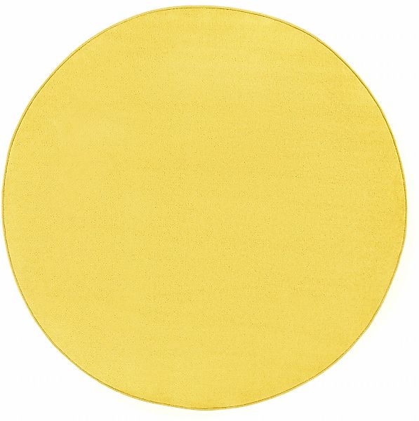 HANSE Home Teppich »Fancy«, rund, 7 mm Höhe, Kurzflor, Weich, Einfarbig, Wo günstig online kaufen