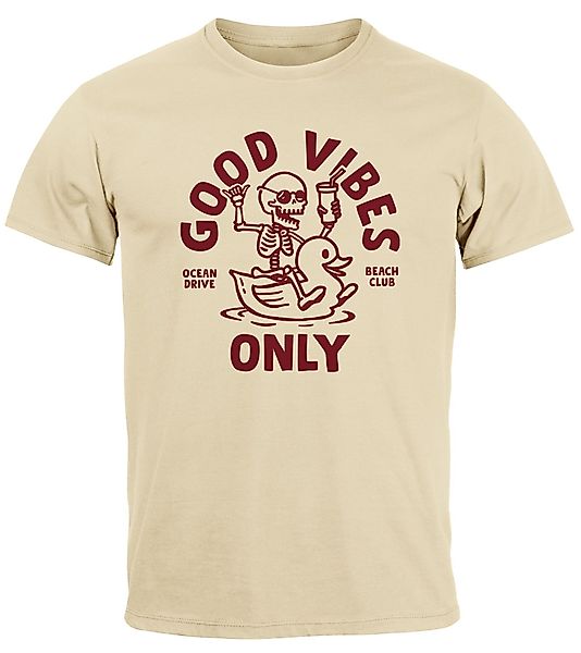 Neverless Print-Shirt Herren T-Shirt Printshirt Spruch günstig online kaufen