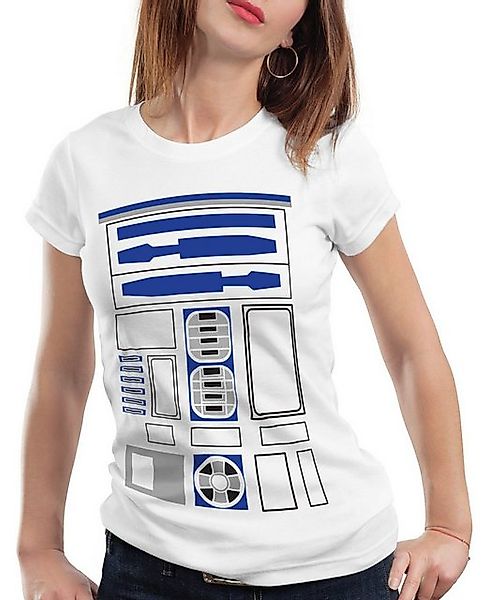 style3 T-Shirt R2 Droide star krieg wars der sterne vader xwing luke kostüm günstig online kaufen