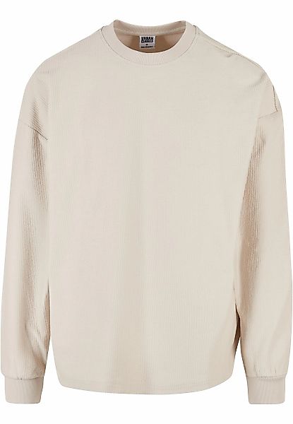 URBAN CLASSICS Rundhalspullover "Urban Classics Herren Rib Terry Boxy Crew" günstig online kaufen