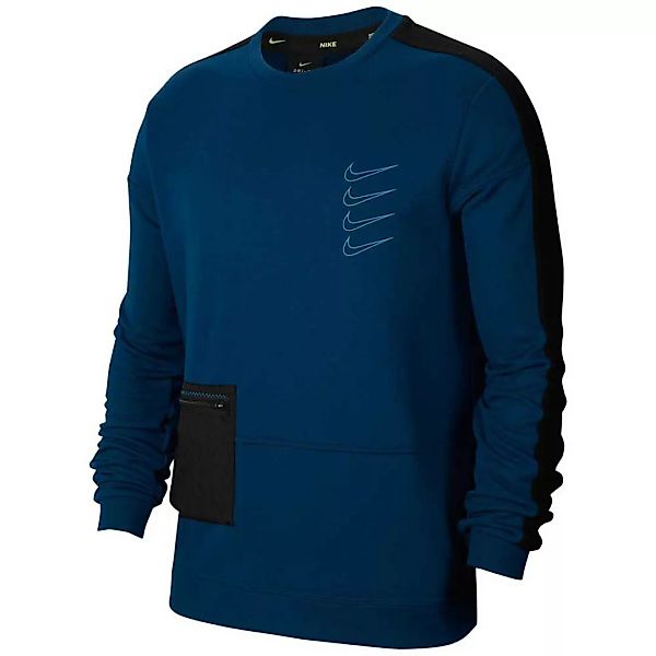 Nike Dri Fipx Langarm-t-shirt S Valerian Blue / Black / Laser Blue günstig online kaufen