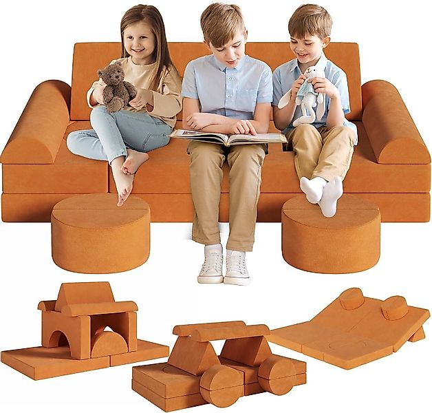 TLGREEN Kindersofa mit 15PCS Modul, Modulare günstig online kaufen