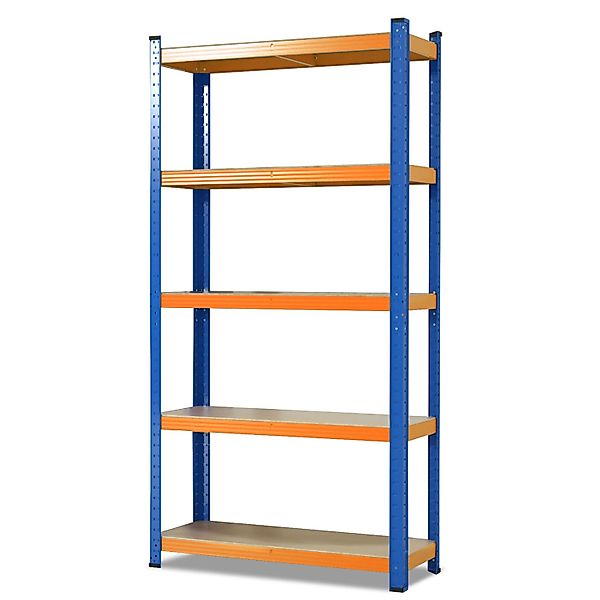 Office Marshal Schwerlastregal Grizzly Blau-Orange, Erhältlich günstig online kaufen