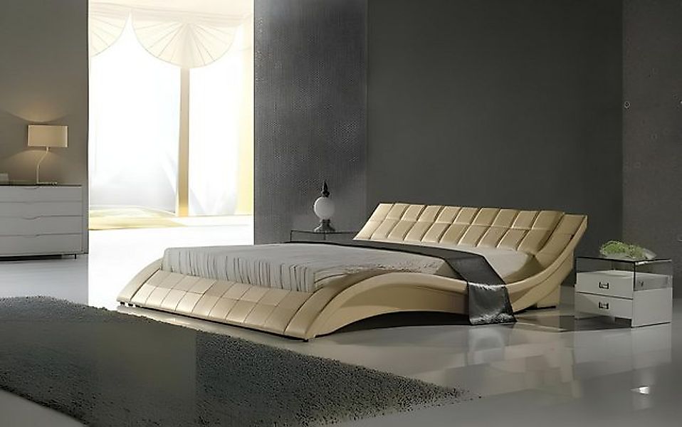 JVmoebel Bett Bett Gold Schlafzimmer JV Möbel Liegefläche 180x200 Schlafzim günstig online kaufen