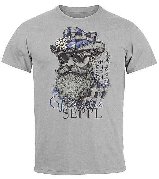 Neverless Print-Shirt Herren T-Shirt Trachtenshirt Bayern günstig online kaufen