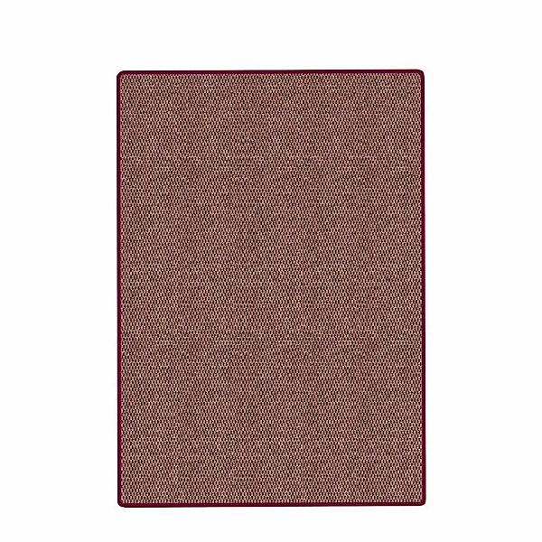 KARAT Teppich in Sisaloptik Kalkutta nach Maß Rot 100 x 1000 cm günstig online kaufen