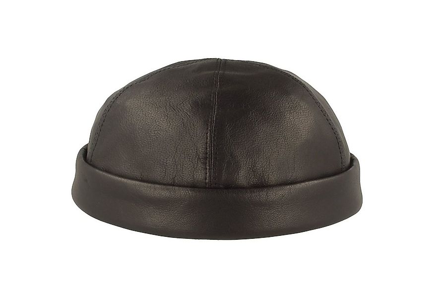 Bullani Schiebermütze Dockercap aus echtem Leder günstig online kaufen