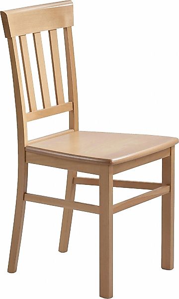 massivline&more Esszimmerstuhl "Julia" () 2 Stk.Gestell aus Massivholz günstig online kaufen