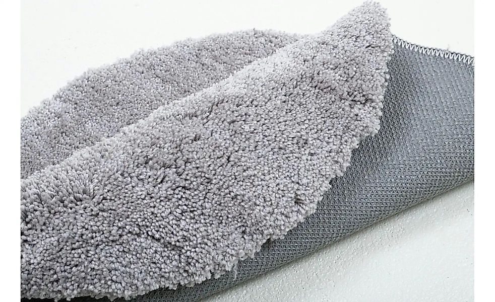 Tom Tailor Badteppich   ¦ grau ¦ Synthetik ¦ Maße (cm): B: 60 H: 2,7 Badtex günstig online kaufen