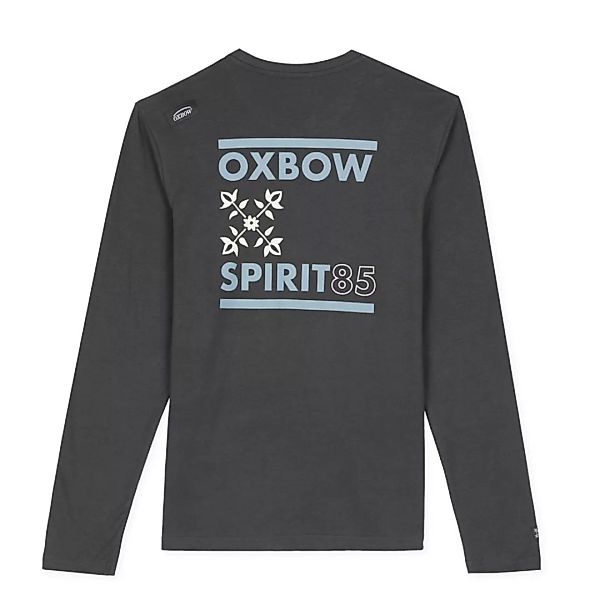 Oxbow N2 Torjok Grafik Langarmshirt M Asphalt günstig online kaufen