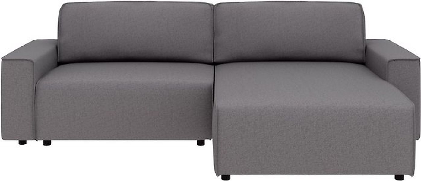 INOSIGN Ecksofa Chance, Recamiere beidseitig montierbar, Schlaffunktion, Br günstig online kaufen