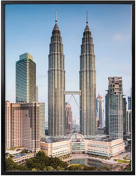 Wall-Art Poster »Petronas Towers Kuala Lumpur«, Gebäude, (1 St.) günstig online kaufen