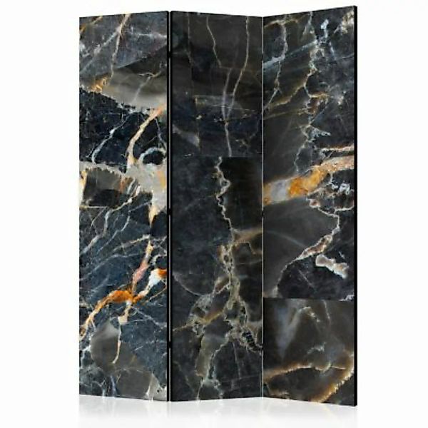 artgeist Paravent Black Marble [Room Dividers] mehrfarbig Gr. 135 x 172 günstig online kaufen
