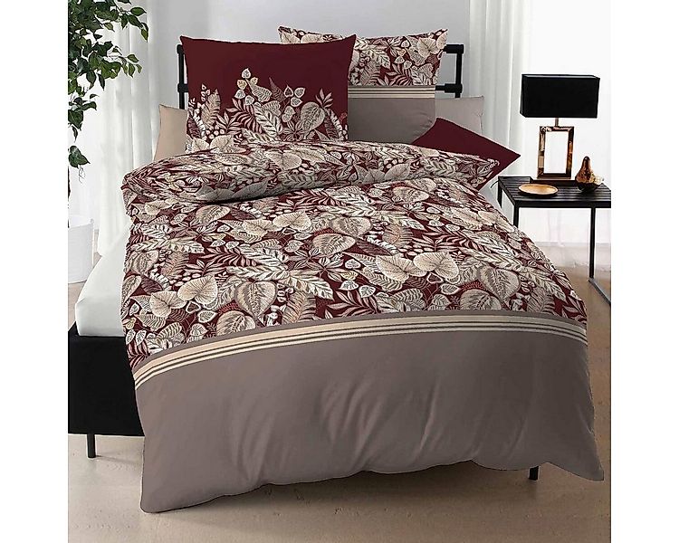 Kaeppel Bettwäsche Tika, Jersey, 2 teilig, florales Design in Jersey Qualit günstig online kaufen
