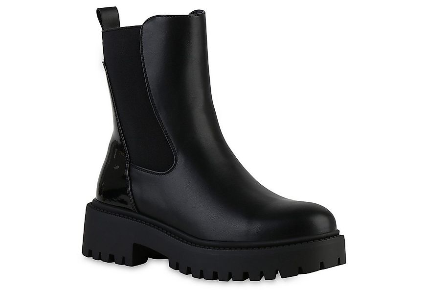 VAN HILL 841833 Stiefelette Damen Leicht Gefüttert Klassische Stiefeletten günstig online kaufen