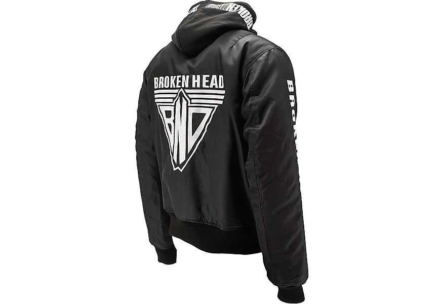 Broken Head Bomberjacke Bomberjacke BND Logo Schwarz günstig online kaufen