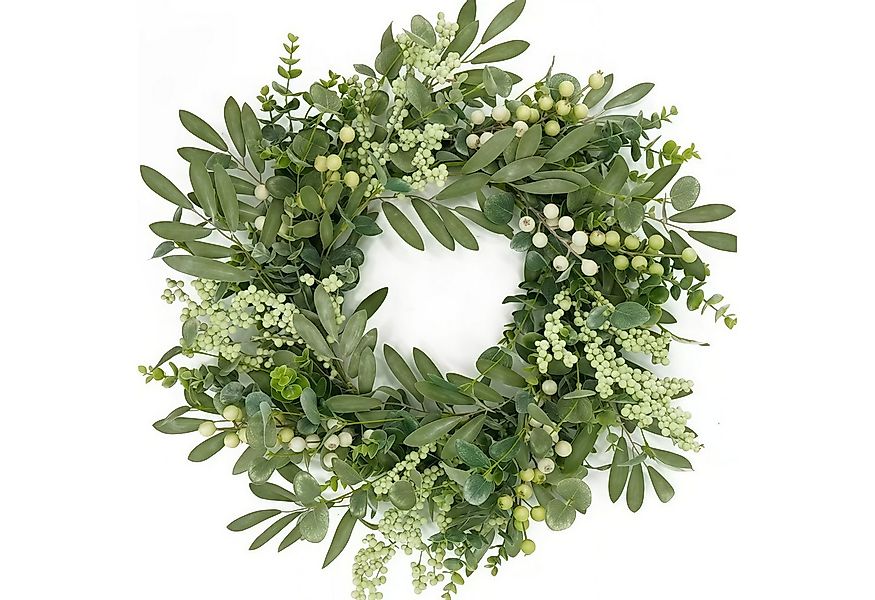 FOUORTUNATE-BEE Dekokranz Eukalyptus-Türkranz 45 cm – Grüner Frühlings- & S günstig online kaufen