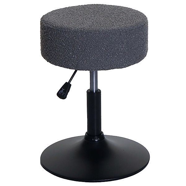 PROREGAL Hocker Höhenverstellbar Und Drehbar Sitzhöhe 45-57cm Durchmesser 3 günstig online kaufen