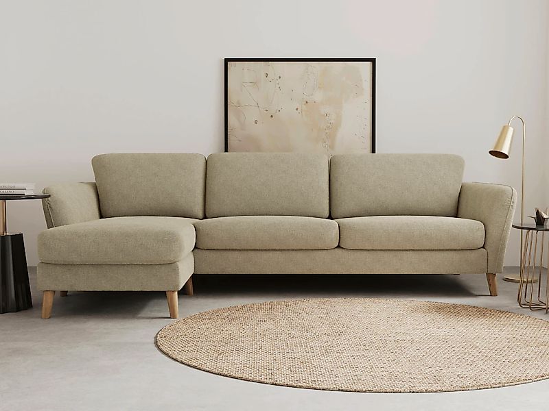 Home affaire Ecksofa "MARSEILLE (279/152cm),L-Form, Rec. rechts/links, vers günstig online kaufen
