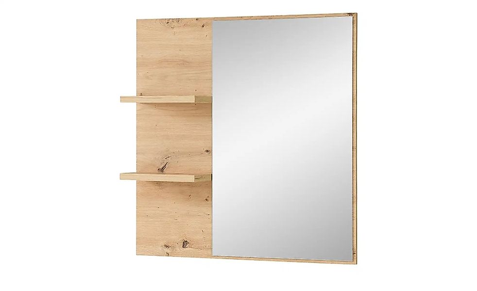 uno Spiegel 78 x 80 cm Turin ¦ holzfarben ¦ Glas,Aluminium,Holzwerkstoff ¦ günstig online kaufen