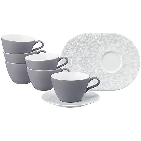 Seltmann Weiden Tasse "Milchkaffeetassen mit Untertassen Life Fashion 370 m günstig online kaufen