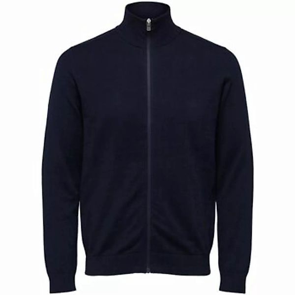 Selected  Pullover 16074688 BERG FULL ZIP-MAVY günstig online kaufen