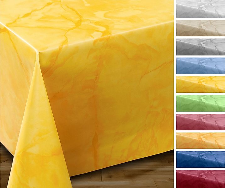 Beautex Tischdecke Wachstuchtischdecke abwischbar, Gartentischdecke Marmors günstig online kaufen