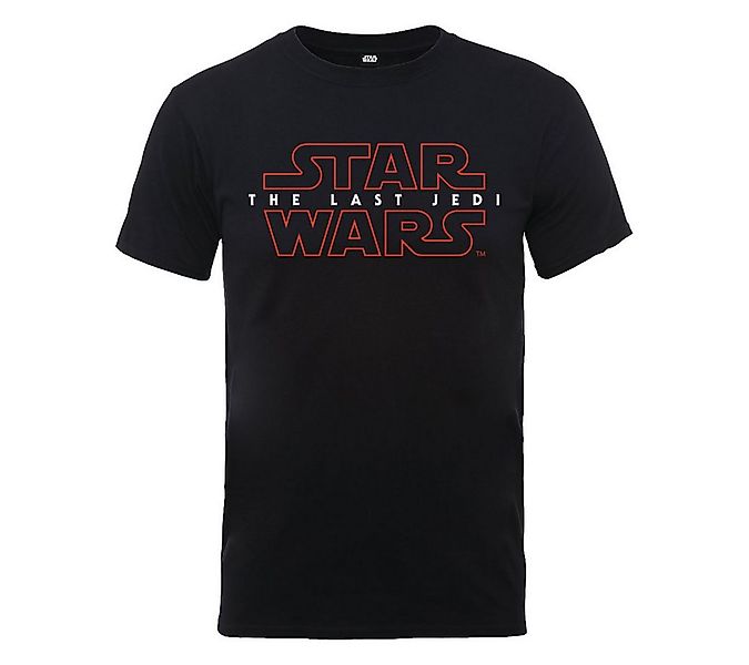 Star Wars Print-Shirt STAR WARS The Last Jedi T-Shirt Schwarz - Erwachsene günstig online kaufen