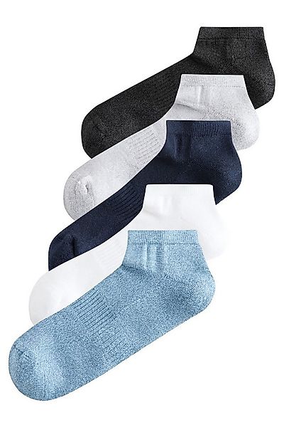 Next Sneakersocken Gepolsterte Sneakersocken, 5er-Pack (5-Paar) günstig online kaufen