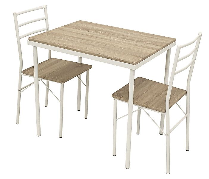 DEGAMO Essgruppe KÖLN, (3-tlg), Gestell weiß günstig online kaufen
