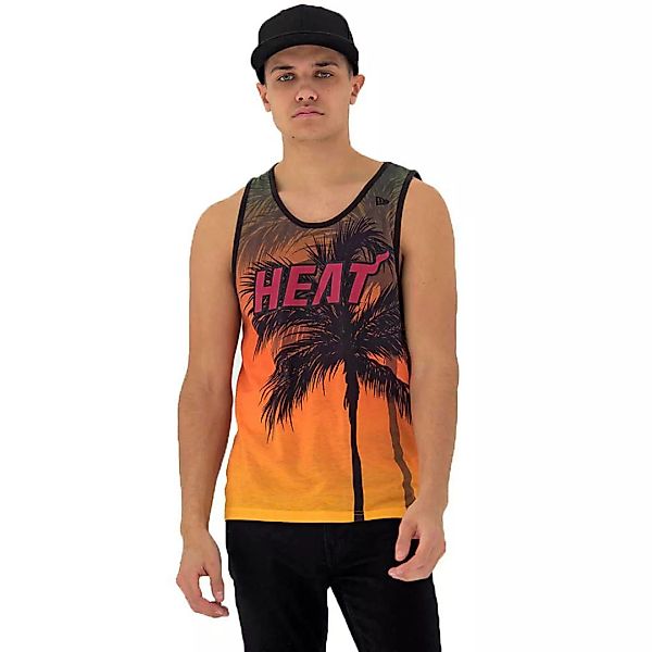 New Era Summer City Aop Miami Heat Ärmelloses T-shirt XL Open Misc günstig online kaufen