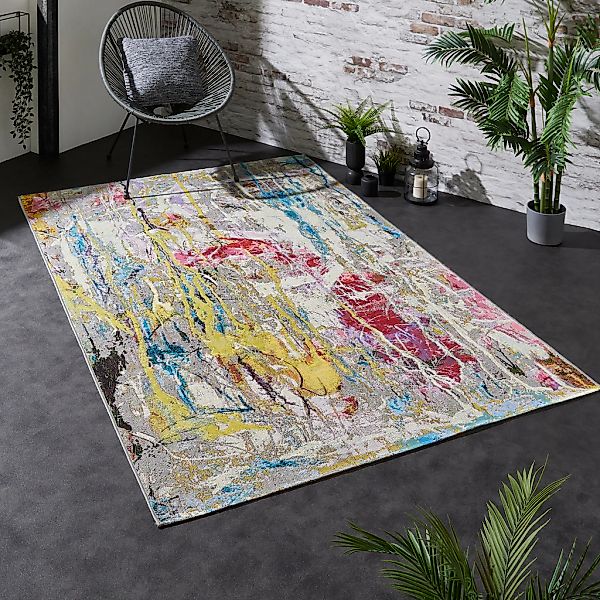 Andiamo Teppich "Platana" rechteckig 3 mm Höhe modernes Design, In- und Out günstig online kaufen