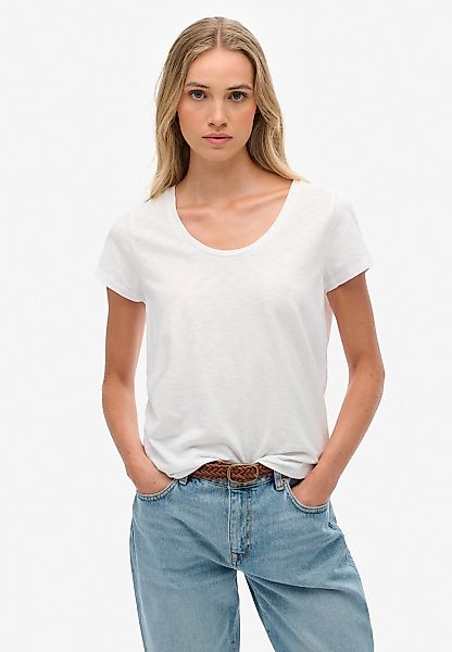 Superdry T-Shirt "STUDIOS SCOOP NECK TEE" günstig online kaufen