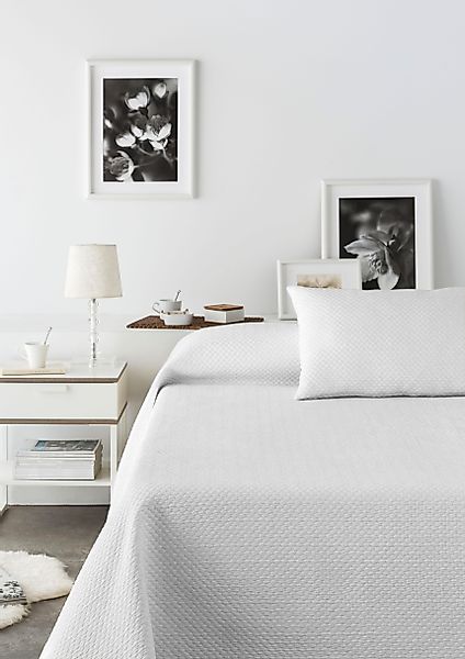 my home Tagesdecke »Annika gesteppte Tagesdecke, aus 50% recyceltem Polyest günstig online kaufen
