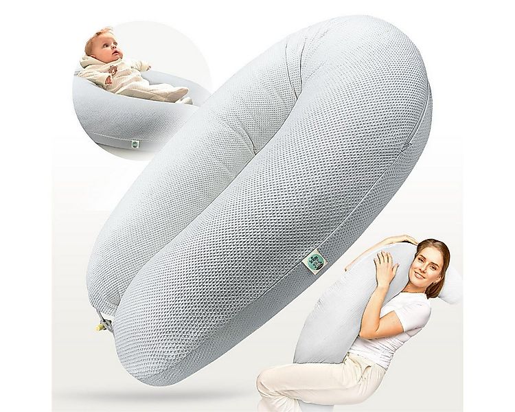 SEI Design Stillkissen StillkissenXXL Seitenschläferkissen 190x30 – Ergonom günstig online kaufen