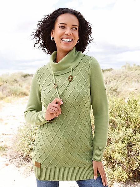 Casual Looks Rollkragenpullover "Rollkragen-Pullover" günstig online kaufen