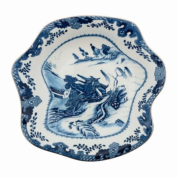 Suppenteller Classics on Acid - Pagoda keramik blau / Ø 25,4 cm - Diesel li günstig online kaufen