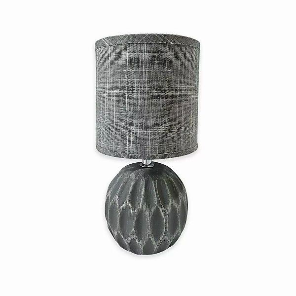 Tischlampe Versa Ovo Aus Keramik Textil (14 X 33 Cm) günstig online kaufen