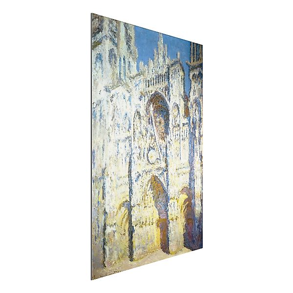Alu-Dibond Bild Architekur & Skyline - Hochformat 2:3 Claude Monet - Kathed günstig online kaufen