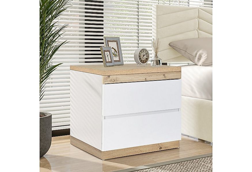 STILVORA Wohnzimmer-Set mit Schubladen,Nachtschrank Nachttisch für Schlafzi günstig online kaufen