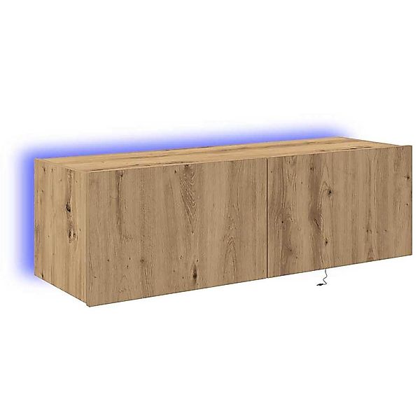 vidaXL TV-Wand TV-Wandregal Eiche handwerklich 100 günstig online kaufen