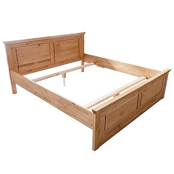 expendio Bettgestell Kimberly 3, Kiefer / Eiche gebeizt geölt, 180x200 cm günstig online kaufen
