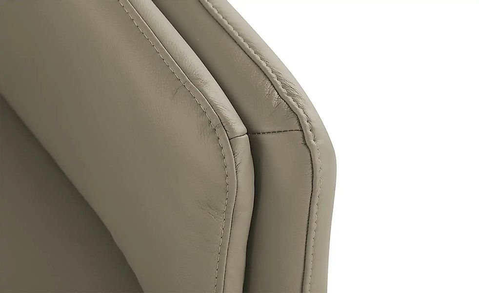 meinSofa Leder-Ecksofa  Leon ¦ grau ¦ Maße (cm): B: 259 H: 83 T: 236.0 Pols günstig online kaufen