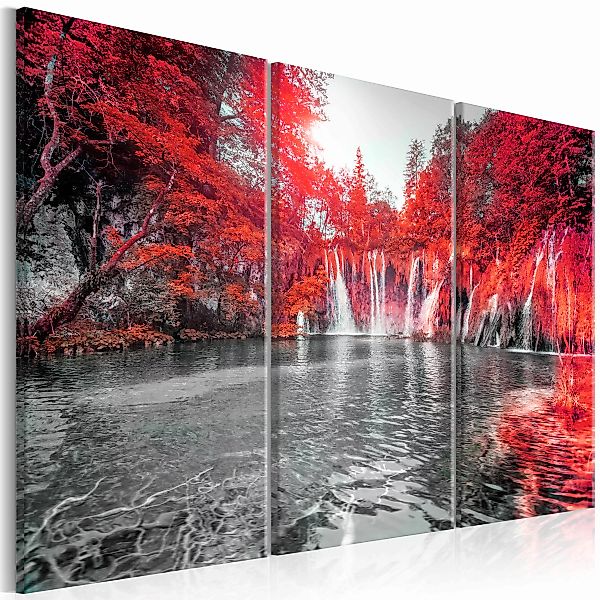 Wandbild - Waterfalls Of Ruby Forest günstig online kaufen