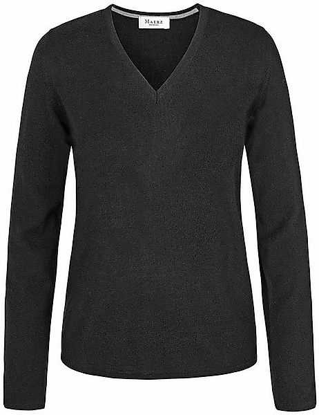 MAERZ Muenchen V-Ausschnitt-Pullover MAERZ Merino-V-Ausschnitt Pullover sch günstig online kaufen