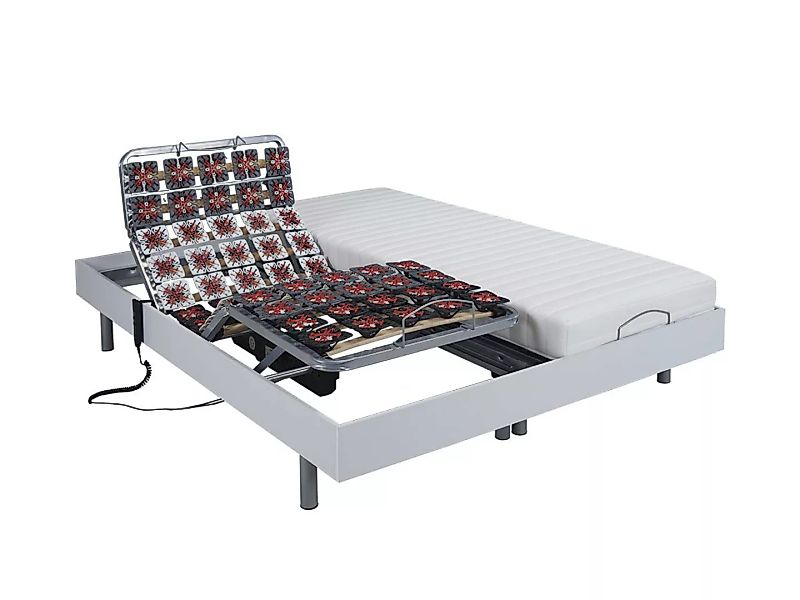Relaxbett elektrisch - Latexmatratzen - CASSIOPEE III von DREAMEA - mit OKI günstig online kaufen
